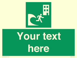 Custom Safe Condition Tsunami evacuation building